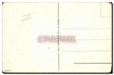 Criança em traje folclórico — carregando um cesto de flores — editor GUY'S n°41 — Verso