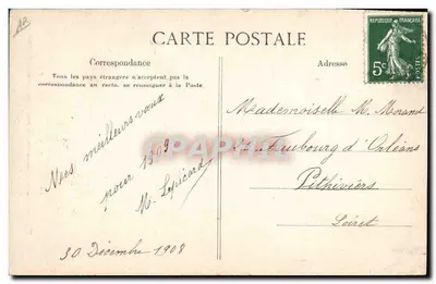 Normandia — "LA C.P.A." — 4926. Szaliki, suknie i kapelusze naszych Normandzkich Babuszek — Rewers