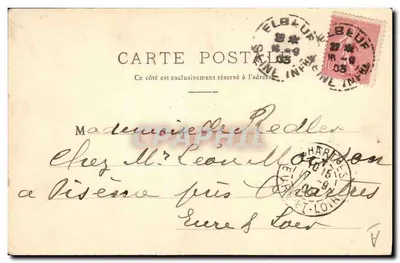 Fermanvillle — La Normandía — Editor 'Coffres d'Hier' n°36 — Reverso