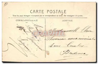 Czapki dawniej — FALAISE (Calvados) — Stara Normandia — Rewers