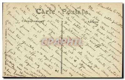 Roupas antigas — Camponeses Normandos — ND. Fot. n°45 — Verso