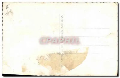 Jean Mercanton — portret wojskowy — seria 585, wydawca Séphie — Rewers