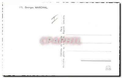 Georges Marchal — portret — Studio Harcourt — Rewers