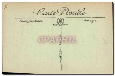 Avallon — O Molino Cadoux — Imp. Curet-Renaudot — Verso