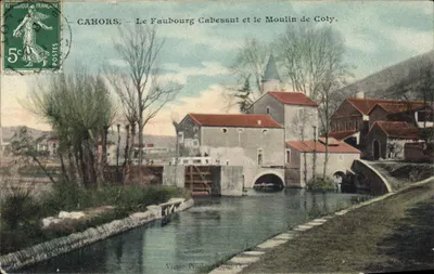 Cahors - O Faubourg Cabessut e a Fábrica de Coty — Victor Priolaut, editor