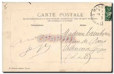 A Moinha de JARCY — Jarcy, Yonne — M. Mulard, editor, Yerres, n°27 — Verso