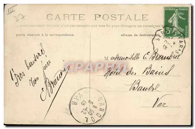 Combs-la-Ville — Bordas do Yerre — Moinho de Varennes — Hotel de la Gare — Col. Saulnier, tabacs — Verso