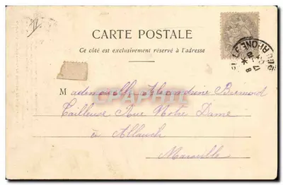 Jack Abeillé — Tipo da adorável grisette — Fototipia A. Bergeron & Cie, Nancy — Verso