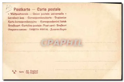 Caballero en carruaje a caballo — 'A swell turn out' — U. ANDERS, n° 1804 — Reverso