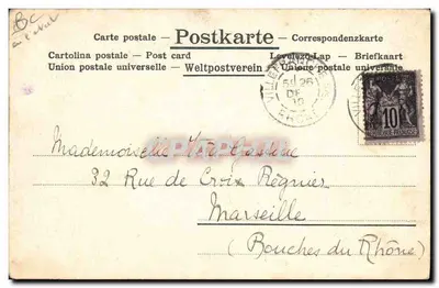 Junge Frau — gerahmtes Portrait — J.W.H. B. 1900, Routlinger, Paris — Rückseite