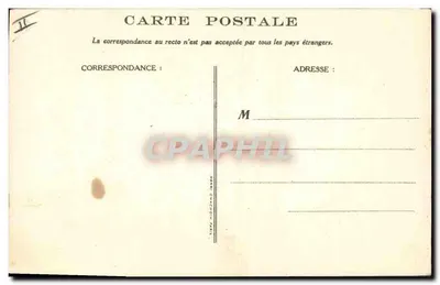 Les Misérables — Jak mały Gavroche korzysta z Napoleona Wielkiego — wydawca Néret-Salchot, Paryż — Rewers