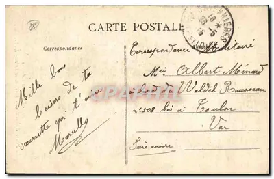 La Pierre Bécherelle an den Ufern der Loire — Umgebung von Angers — L.V., Foto. — Nr. 200 — Rückseite