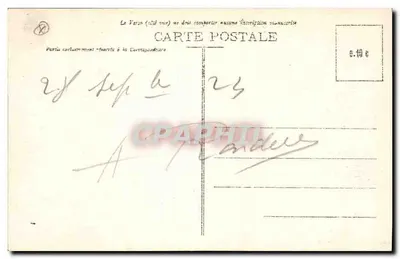 Carnac - Dolmen Kergaval — Kolekcja Laurent-Nel, Rennes, n° 2495 — Rewers
