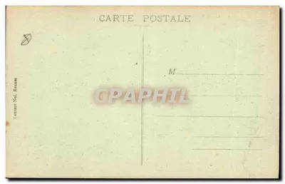 Carnac - Os Alinhamentos de Ménec — série 931, editor Laurent-Nel, Rennes — Verso