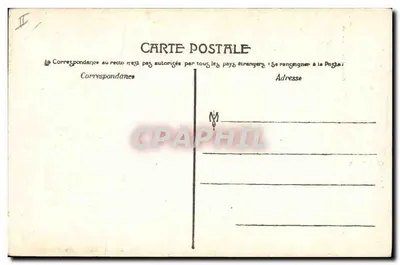 Saint-Micaud — O Menhir ou « Pierre das Fadas » — editor J.J. BONNET, n° 2043 — Verso
