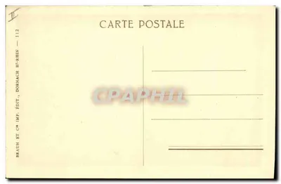 Sainte-Odile — Monument druidique — Braun & Cie, Dornach, n°112 — Verso