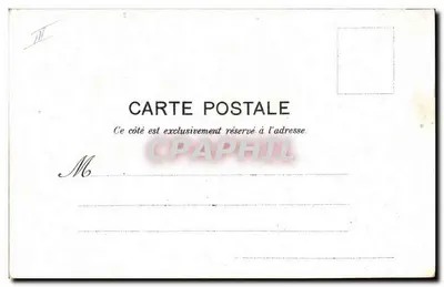 Soldaten auf dem Marsch — Karikatur — Verlag: Mercier & Cie, Épernay — Rückseite