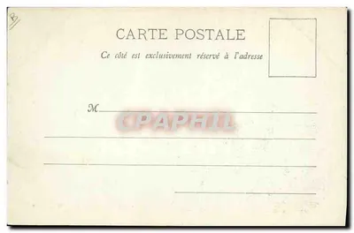 A Inspeção do Sargento de Planton — Nancy — Fototipo G. Haymonst & Cie, Nancy — Verso