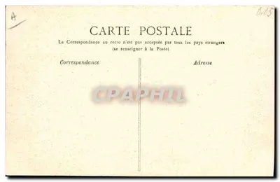 Artillerie — Destruction des Projectiles non éclatés — FORAY, édit., Lyon-Saint-Fons — Verso