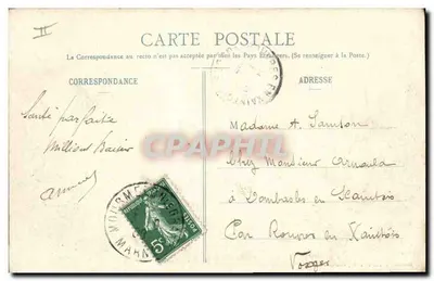 Montagem das Tendas — A Vida no Acampamento — Librairie Militaire G. Baudouin — Verso