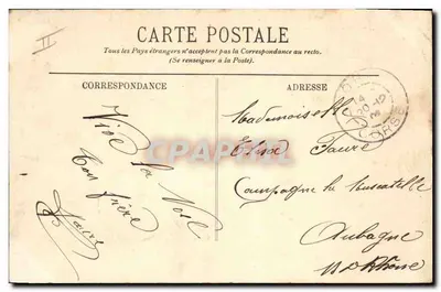 Escenas Militares — La Carta del Troupier, la "Babillarde" — LL. — Reverso