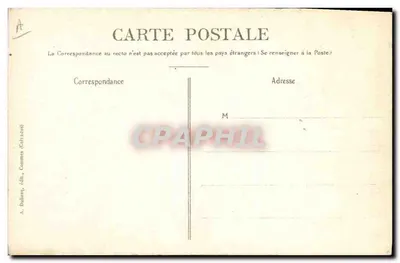 Młoda dziewczyna z BAYONNE — kostium tradycyjny — A. Duborq, wyd. (Cahors) — Rewers