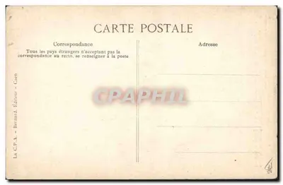 Kapelusze z przeszłości — Étrepagny — La Normandie, wydawca Bernard, Caen, nr 34 — Rewers