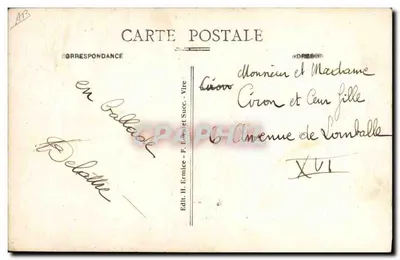 Um homem em traje normando — A Normandia — Ed. H. Ermice - F. Lévy et Succ. — Verso