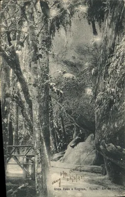 Gruta Paulo e Virginia, Tijuca, Rio de Janeiro — editor Júlio Virginia, n° 171