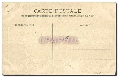 Biarritz Pittoresque — A Rocha da Virgem — Editor A. Simons, N° 25 — Verso