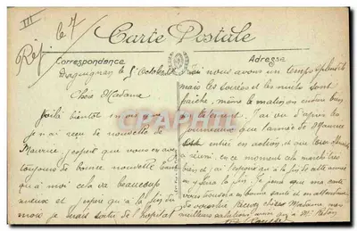 Draguignan — A Avenida Carnot e a Sociedade Geral — LL — Verso