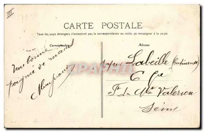 LYON-VAISE — Scuola Veterinaria — P. Martel, Lyon — Verso