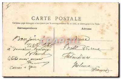 Lyon - Quai Pierre-Seize - Escola Veterinária — B. F., Paris, n° 940 — Verso