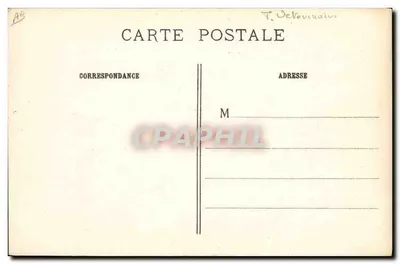Alfort — Wejście do Szkoły Weterynaryjnej — E. M. n° 1511 — Rewers