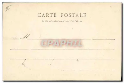Toulouse - Estátua de Riquet e Escola Veterinária — B.M.T. N°35 — Verso