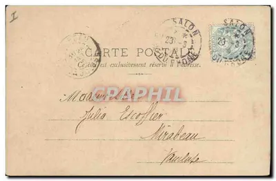 Mała dziewczynka i czarny kot — Attena, druk Nourry — Salon, 23-3-28 — Rewers
