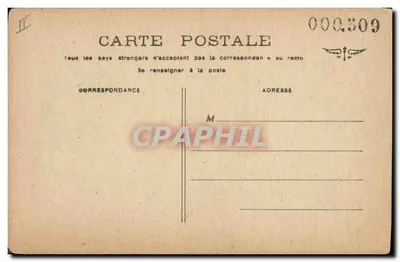 Criança e gato — decoração floral — n° 000.509 — Verso