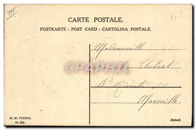 Carregamento de rebanho — cena de fazenda — M.M. Vienne, No. 300 — Verso