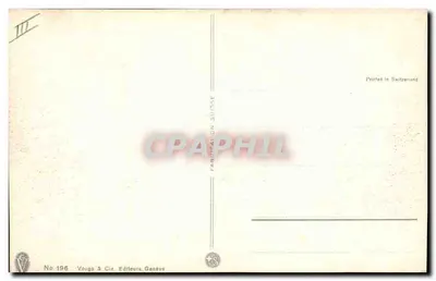 Corrida de touros — silhuetas — Vouga & Cie, Genebra, n°196 — Verso