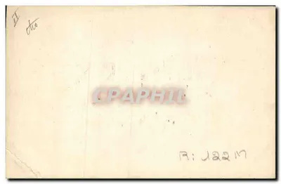 Bilhete postal antigo Homem contra a luz — Verso