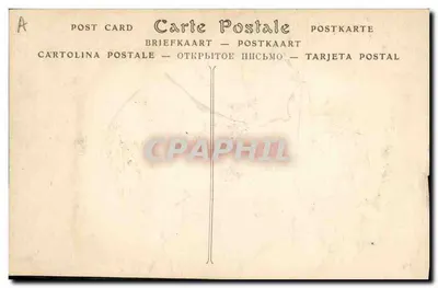 Silhueta de homem em traje — Paris — ND Pbot. — Verso