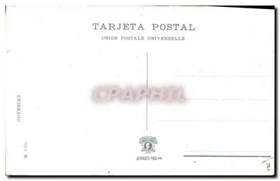 춤복을 입은 여성 — 일러스트 — Andrés Mir, n° 135 — 뒷면