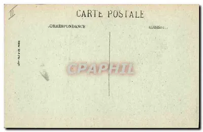 Z Saumuru (M.-et-L.) — Bagneux — Dolmen — Wejście z południowego wschodu — Wydawca: Levé fils & Cie, Angers — Rewers