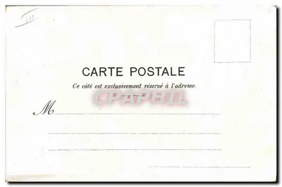 Strafmotieven — militaire tekening — Épernay, Champagne, Uitgever Mercier — Achterkant
