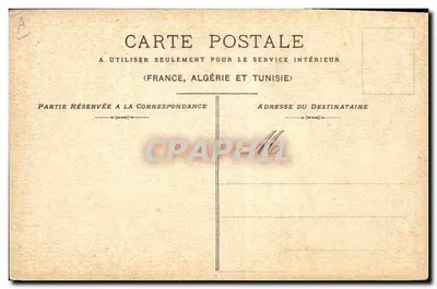 Soldat in rotem Uniform — singend 'Vive la France' — E.R. Paris Déposé — Rückseite