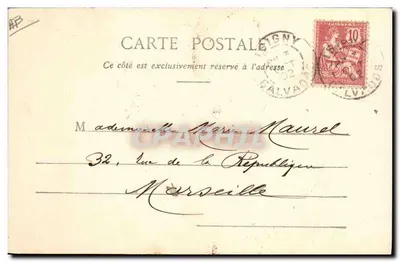 Mulher de Falaise — Velhos Trajes da Normandia — Pont-Audemer, A. Legrand, edição n°35 — Verso