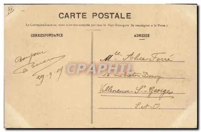 Os Homens de Falaise e suas Lanternas — Ran, plano, plano, plano — Coleção P. Bausch, fotógrafo-editor, Vimoutiers (Orne) — N° 760 — Verso