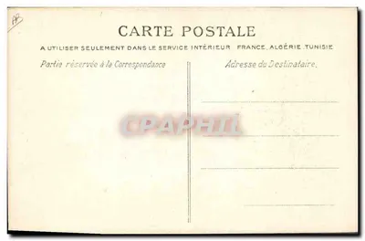 A Granvillaise — O Bilhete postal antigo — Tipos e Trajes — N°20 — Verso