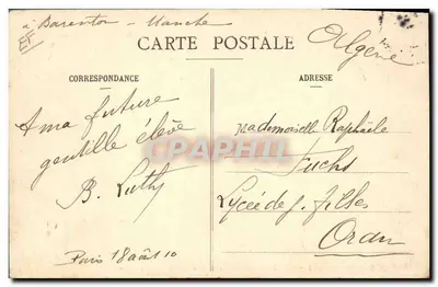 PARIS. - Le Guignol des Champs-Élysées — scène de spectacle avec public — éditeur : 'S. & C. de Paris' n°182 — Rückseite