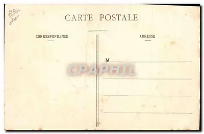 앤티크 엽서 극장 귀뇨 Paris 챔프스 엘리제의 귀뇨 — 뒷면